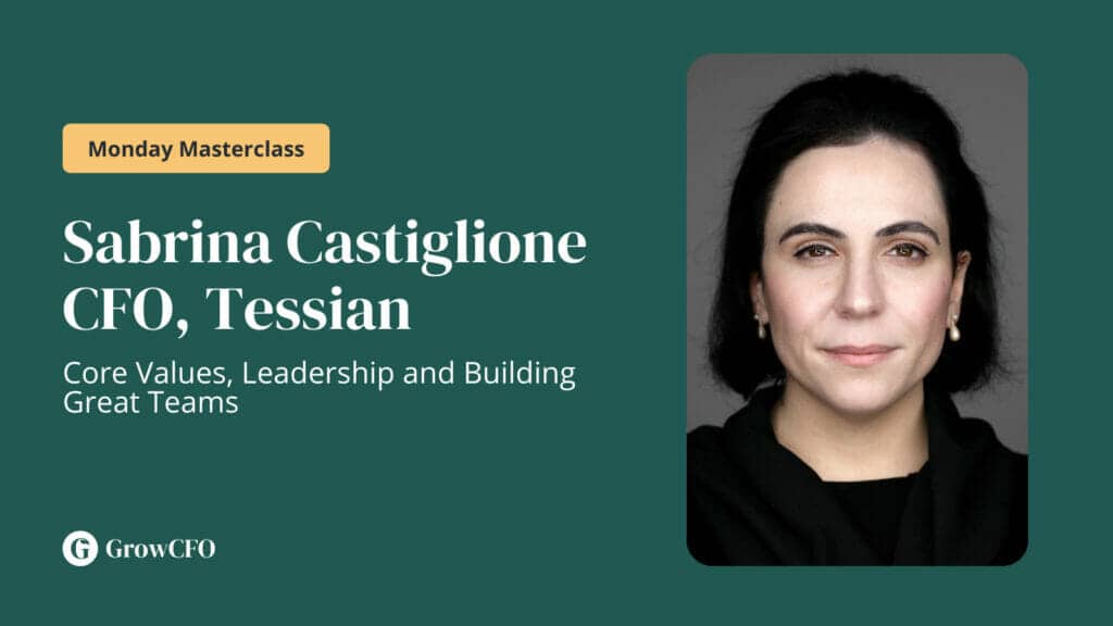 Sabrina Castiglione CFO Tessian_GrowCFO Monday Masterclass