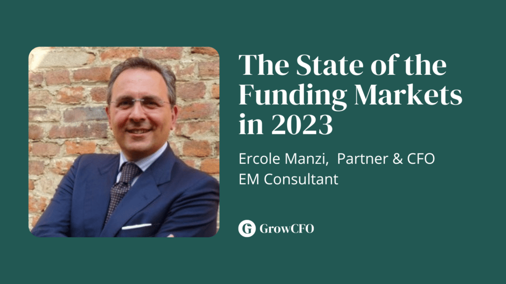 The state of the funding markets in 2023 with Ercole Manzi