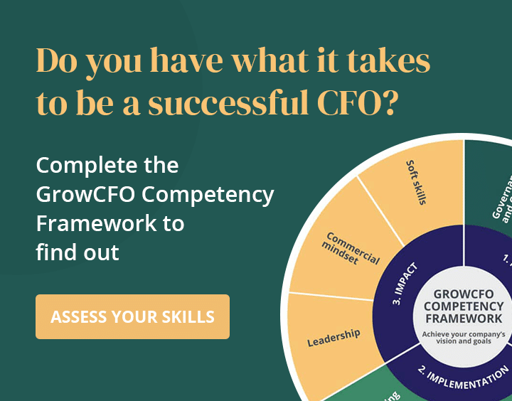 CFO competency framework design to identify skills gaps so professionals can focus on those then apply for the finance jobs of their dreams.