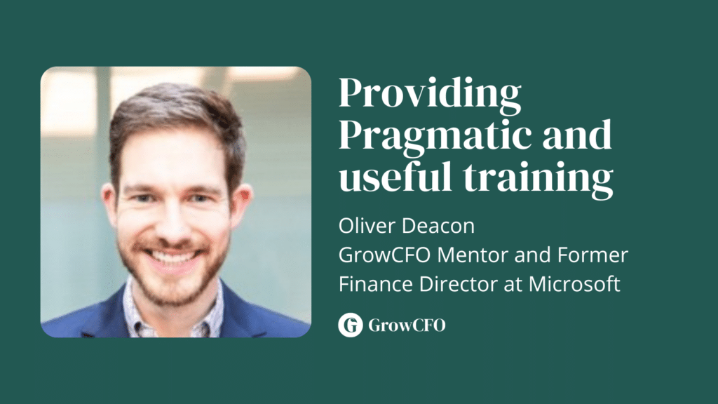 Providing Pragmatic and Useful Training for Finance Teams with Oliver Deacon and Kevin Appleby on the GrowCFO Show