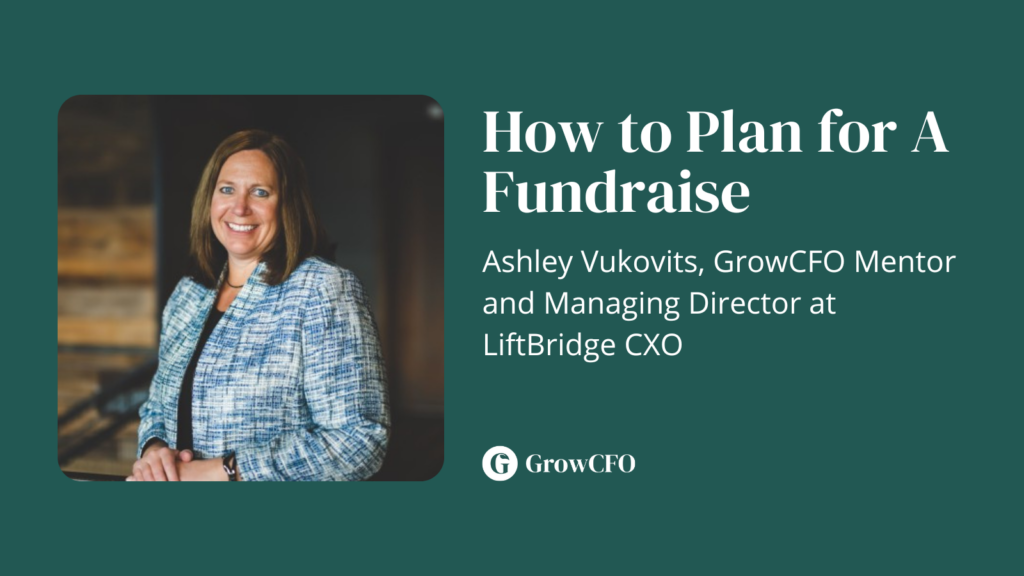 How to Plan a Fundraise with Ashley Vukovits and Kevin Appleby on the GrowCFO Show